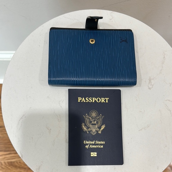 Louis Vuitton Blue Wallet